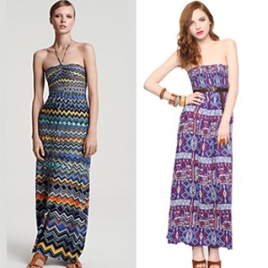 Maxi dress at Bloomingdale's & Forever 21 Maxi dress at Bloomingdale's & Forever 21