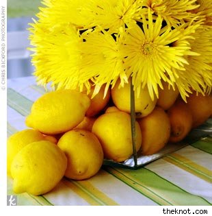 Fruit party arrangements - sangria party ideas