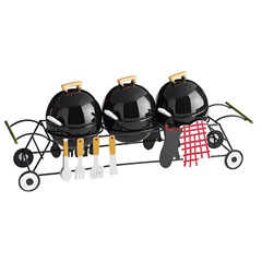 BBQ Condiment Serving Set