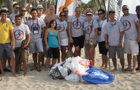 Barefoot Beach Cleanup Chicago