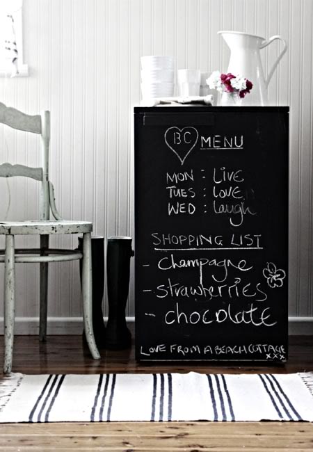 Chalkboard Fridge Paint