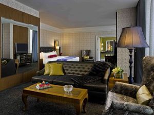 Clever room divider / photo- www.thompsonhotels.com