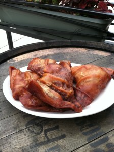 Organic Smoked Pig Ears Organic Smoked Pig Ears