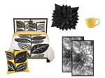 Black andYellow Dorm Decor