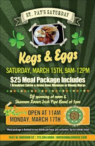 Division Ale House Kegs & Eggs
